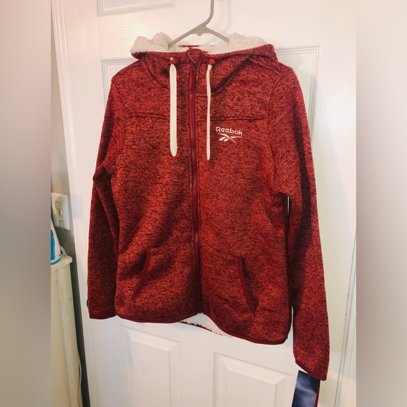 Reebok fleece sweater (M) - Picture 2 of 6
